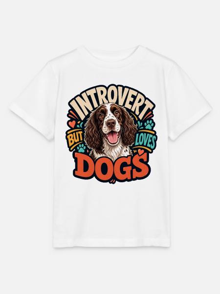 Englischer Springer-Spaniel - Stanley/Stella Kinder T-Shirt MINI CREATOR  - Weiß