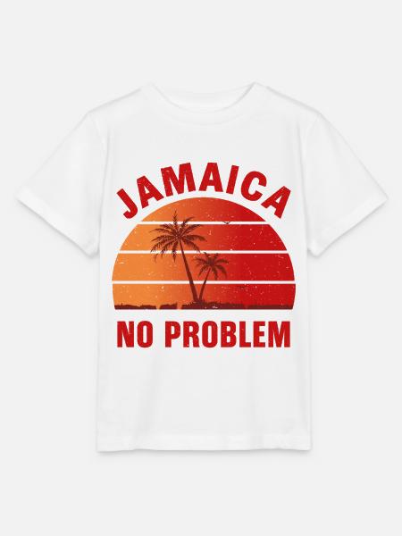 Jamaika Kein Problem - Stanley/Stella Kinder T-Shirt MINI CREATOR - Weiß