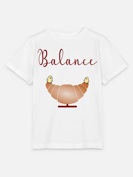 Croissants - Stanley/Stella Kinder T-Shirt MINI CREATOR  - Weiß