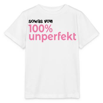 Hundert Prozent Unperfekt - Stanley/Stella Kinder T-Shirt MINI CREATOR  - Weiß - Vorne - Maike (125cm)