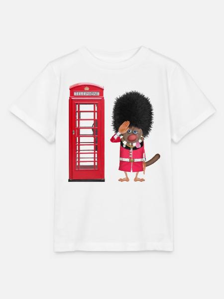 Englisch Foufou 🇬🇧 - Stanley/Stella Kinder T-Shirt MINI CREATOR - Weiß