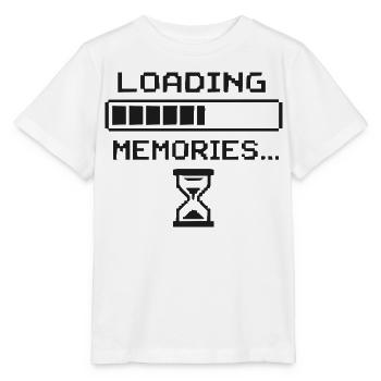 Ladeprozess Erinnerungen - Stanley/Stella Kinder T-Shirt MINI CREATOR  - Weiß - Vorne - Maike (125cm)
