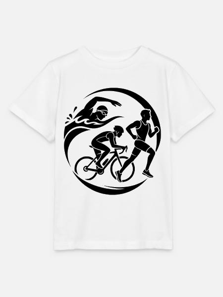 Triathlon - Stanley/Stella Kinder T-Shirt MINI CREATOR - Weiß