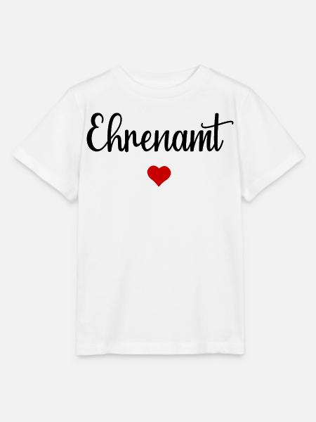Ehrenamt Herz - Stanley/Stella Kinder T-Shirt MINI CREATOR  - Weiß