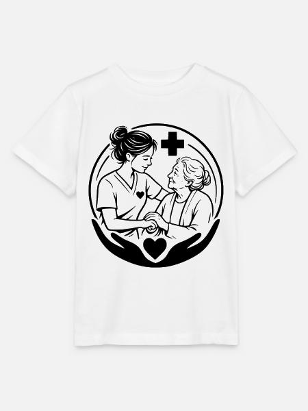 Altenpflege - Stanley/Stella Kinder T-Shirt MINI CREATOR - Weiß