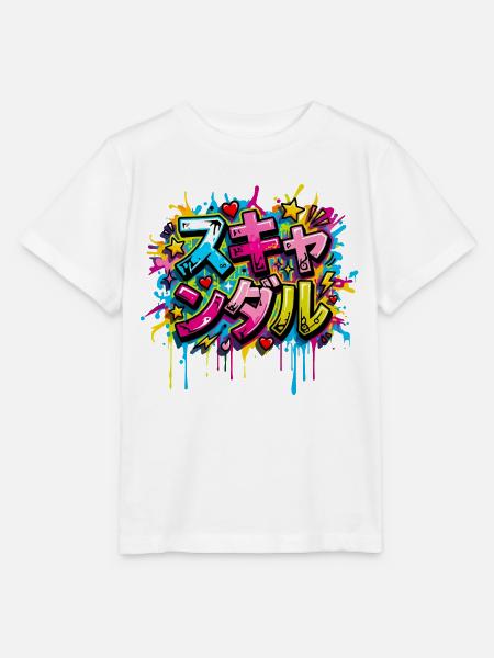 Skandal — スキャンダル - Stanley/Stella Kinder T-Shirt MINI CREATOR - Weiß