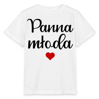 Polnische Braut - Stanley/Stella Kinder T-Shirt MINI CREATOR  - Weiß - Vorne - Maike (125cm)