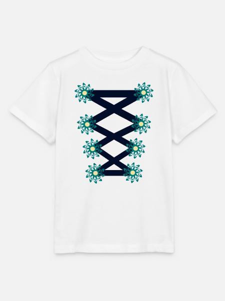 Dirndl - Stanley/Stella Kinder T-Shirt MINI CREATOR - Weiß