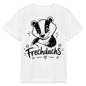 Frechdachs - Stanley/Stella Kinder T-Shirt MINI CREATOR  - Weiß - Vorne - Maike (125cm)