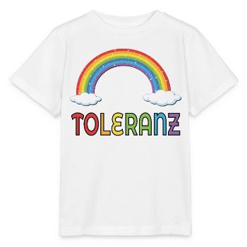 Toleranz Diversität - Stanley/Stella Kinder T-Shirt MINI CREATOR  - Weiß - Vorne - Maike (125cm)