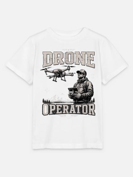Drone Pilot – FPV Racing & Quadcopter Design - Stanley/Stella Kinder T-Shirt MINI CREATOR  - Weiß