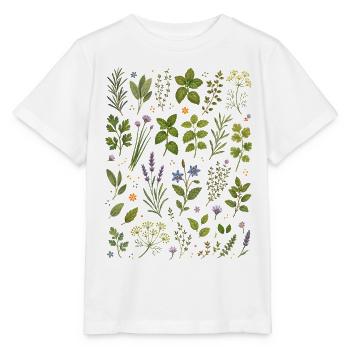 Küchenkräuter | Kräuter & Garten - Stanley/Stella Kinder T-Shirt MINI CREATOR  - Weiß - Vorne - Maike (125cm)