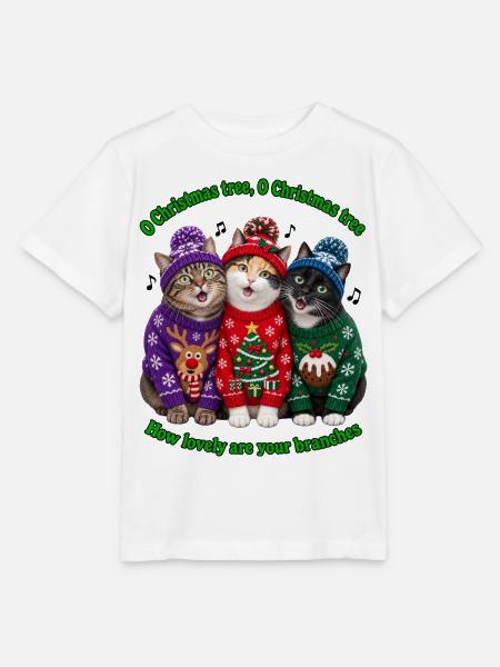 O Weihnachtsbaum - Stanley/Stella Kinder T-Shirt MINI CREATOR - Weiß