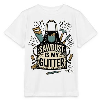 Carpenter Life – Woodworking & Tools Design - Stanley/Stella Kinder T-Shirt MINI CREATOR  - Weiß - Vorne - Maike (125cm)