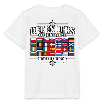 VERTEIDIGER EUROPAS - Stanley/Stella Kinder T-Shirt MINI CREATOR  - Weiß - Vorne - Maike (125cm)