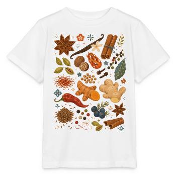Gewürze | Kräuter & Gewürzmischungen - Stanley/Stella Kinder T-Shirt MINI CREATOR  - Weiß - Vorne - Maike (125cm)