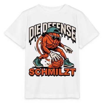 Die Defense Schmilzt Basketball - Stanley/Stella Kinder T-Shirt MINI CREATOR  - Weiß - Vorne - Maike (125cm)