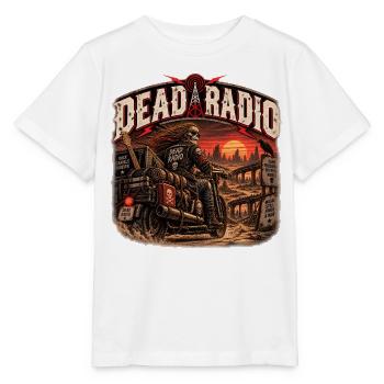 TOTES RADIO | Fahrt auf die letzte Frequenz - Stanley/Stella Kinder T-Shirt MINI CREATOR  - Weiß - Vorne - Maike (125cm)