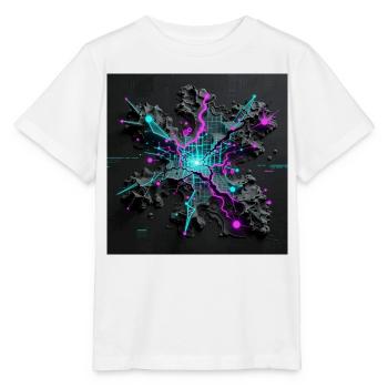 Die Landkarte ist nicht das Gebiet - Stanley/Stella Kinder T-Shirt MINI CREATOR  - Weiß - Vorne - Maike (125cm)
