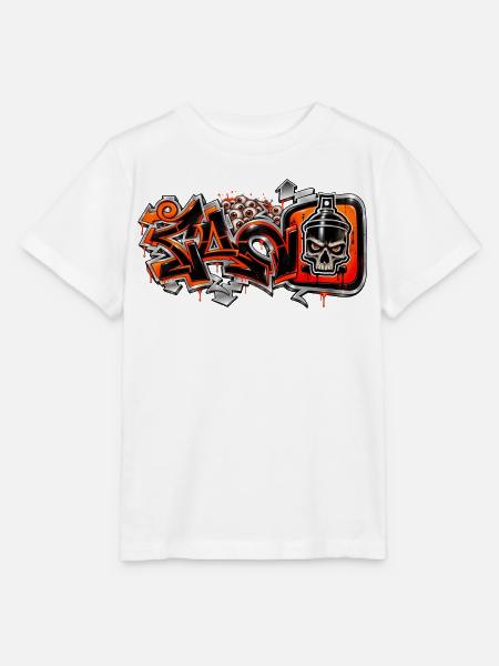 Cano Farlig - Stanley/Stella Kinder T-Shirt MINI CREATOR  - Weiß