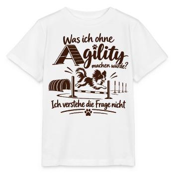 Agilityklein - Stanley/Stella Kinder T-Shirt MINI CREATOR  - Weiß - Vorne - Maike (125cm)