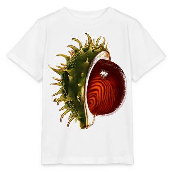 Kastanie - Stanley/Stella Kinder T-Shirt MINI CREATOR  - Weiß - Vorne - Maike (125cm)