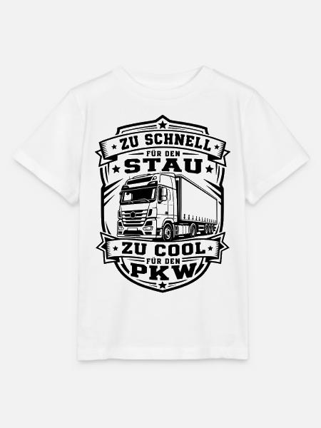 Trucker Spruch - Stanley/Stella Kinder T-Shirt MINI CREATOR - Weiß