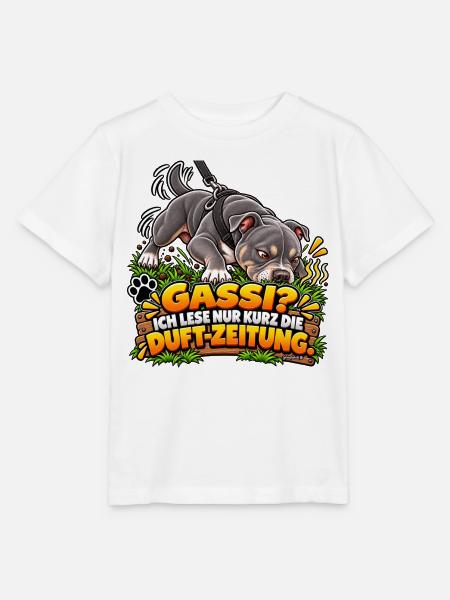 Gassi mit Schnüffelpause - Stanley/Stella Kinder T-Shirt MINI CREATOR - Weiß