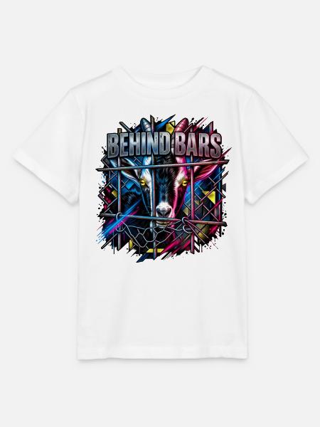 Ziege Hinterbars Neon - Stanley/Stella Kinder T-Shirt MINI CREATOR - Weiß