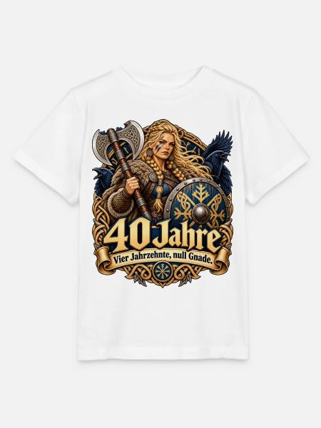 40.Geburtstag - Stanley/Stella Kinder T-Shirt MINI CREATOR  - Weiß