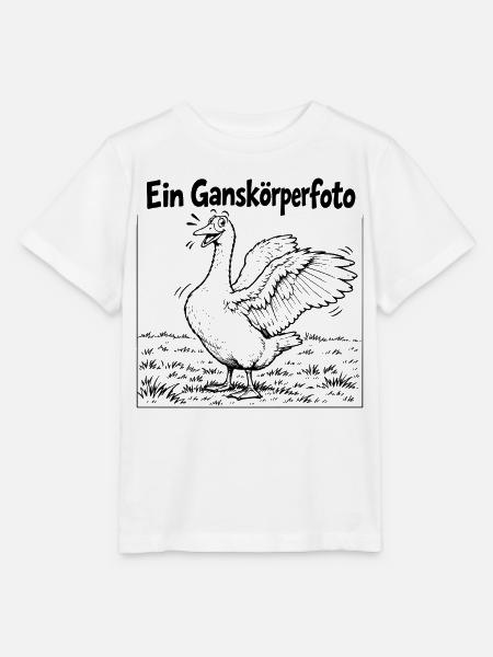 Lustiges Ganskörperfoto - Stanley/Stella Kinder T-Shirt MINI CREATOR  - Weiß