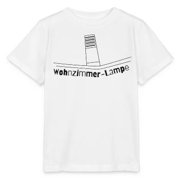 Wohnzimmer-Lampe (dark) - Stanley/Stella Kinder T-Shirt MINI CREATOR  - Weiß - Vorne - Maike (125cm)
