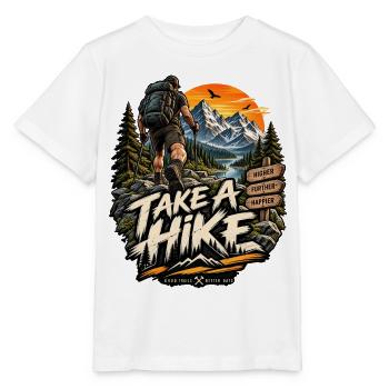 Take A Wander – Bergabenteuer - Stanley/Stella Kinder T-Shirt MINI CREATOR  - Weiß - Vorne - Maike (125cm)