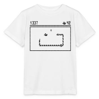 Snake Retro - Stanley/Stella Kinder T-Shirt MINI CREATOR  - Weiß - Vorne - Maike (125cm)
