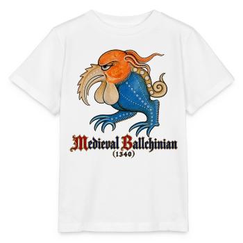 Mittelalterliches Ballchinian (1340) - Stanley/Stella Kinder T-Shirt MINI CREATOR  - Weiß - Vorne - Maike (125cm)