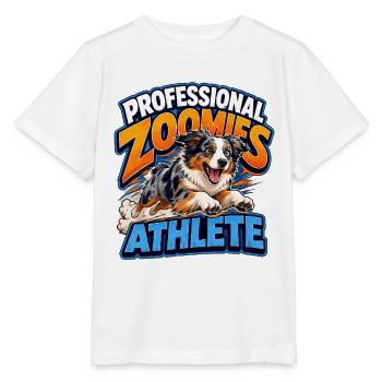 Australian Shepherd - Stanley/Stella Kinder T-Shirt MINI CREATOR  - Weiß - Vorne - Maike (125cm)