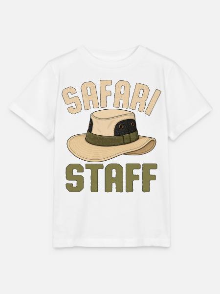 Safari Staff - Stanley/Stella Kinder T-Shirt MINI CREATOR - Weiß