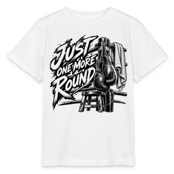 NUR NOCH EINE RUNDE. - Stanley/Stella Kinder T-Shirt MINI CREATOR  - Weiß - Vorne - Maike (125cm)