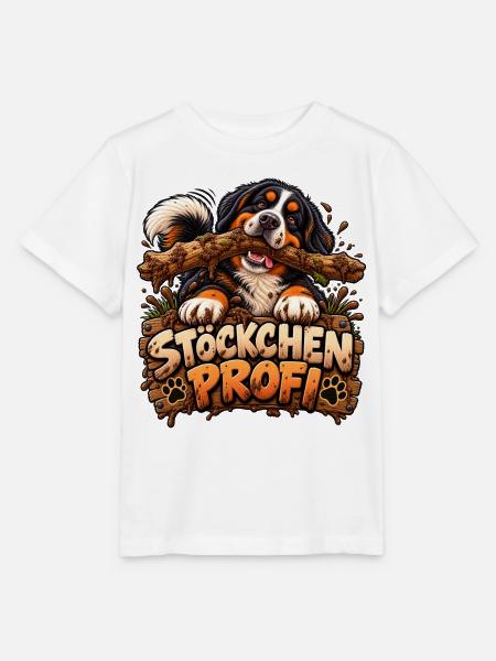 Berner Stoeckchen Profi - Stanley/Stella Kinder T-Shirt MINI CREATOR - Weiß