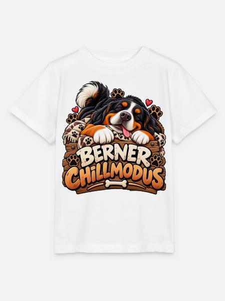 Bernermodus mit Herz - Stanley/Stella Kinder T-Shirt MINI CREATOR  - Weiß