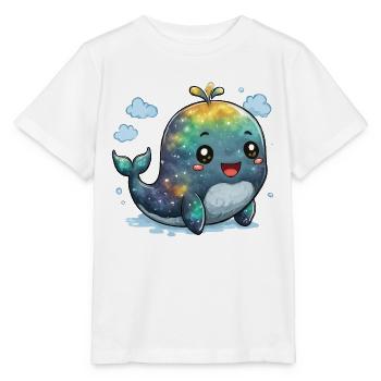Galaxie-Wal Kuschelheld - Stanley/Stella Kinder T-Shirt MINI CREATOR  - Weiß - Vorne - Maike (125cm)