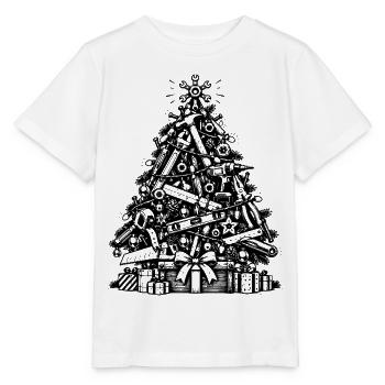 Weihnachtsgeschenk für Heimwerker - Stanley/Stella Kinder T-Shirt MINI CREATOR  - Weiß - Vorne - Maike (125cm)