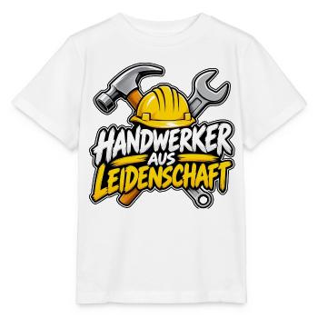 Handwerker aus Leidenschaft – Handwerker Design - Stanley/Stella Kinder T-Shirt MINI CREATOR  - Weiß - Vorne - Maike (125cm)