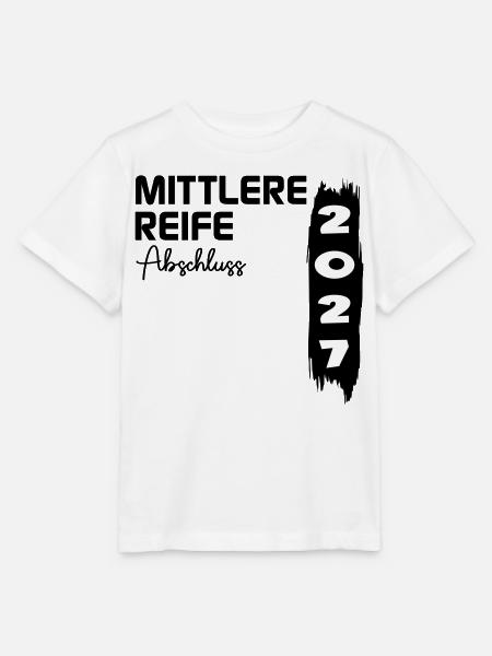 Mittlere Reife 2027, Abschluss - Stanley/Stella Kinder T-Shirt MINI CREATOR  - Weiß