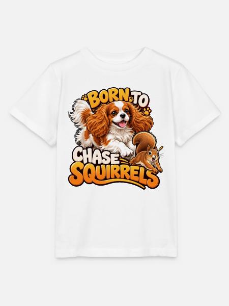 Kavallerier King Charles Spaniel - Stanley/Stella Kinder T-Shirt MINI CREATOR - Weiß