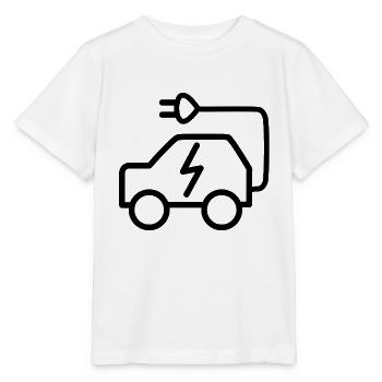Elektrische Fahrzeuge - Stanley/Stella Kinder T-Shirt MINI CREATOR  - Weiß - Vorne - Maike (125cm)