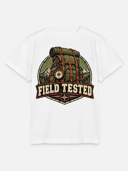 Field Tested – Robustes Outdoor-Abzeichen - Stanley/Stella Kinder T-Shirt MINI CREATOR - Weiß