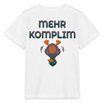 Komplimente Ente - Stanley/Stella Kinder T-Shirt MINI CREATOR  - Weiß - Vorne - Maike (125cm)