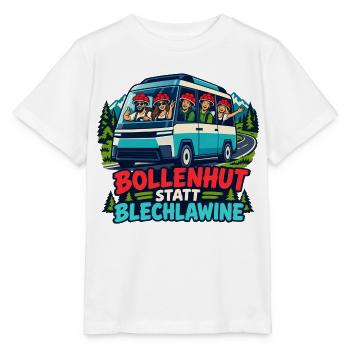 Bollenhut Busreise Abenteuer - Stanley/Stella Kinder T-Shirt MINI CREATOR  - Weiß - Vorne - Maike (125cm)