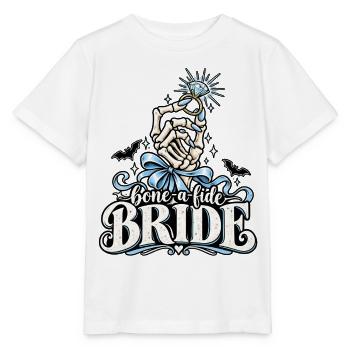 Bone-a-kide Bride Ring Design - Stanley/Stella Kinder T-Shirt MINI CREATOR  - Weiß - Vorne - Maike (125cm)